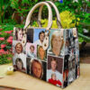 Claude François Leather Handbag